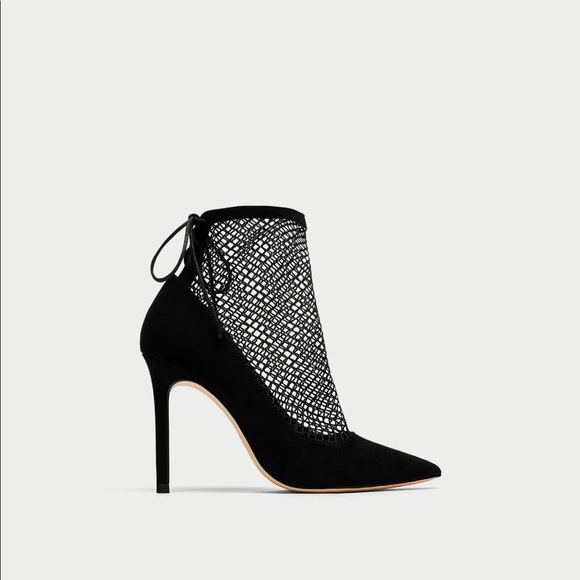 Zara Shoes - Zara High heel Shoes with mesh Size 6